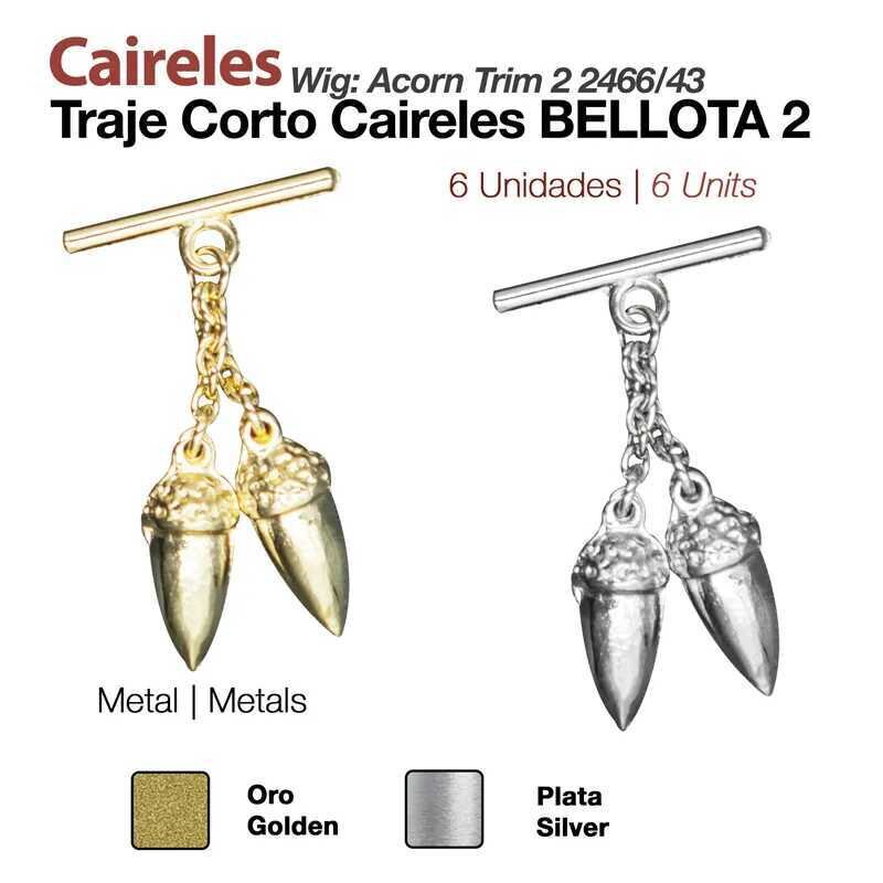 TRAJE CORTO CAIRELES BELLOTA 2 2466/43 6uds TRAJE CORTO CAIRELES BELLOTA 2 2466/43 6uds
