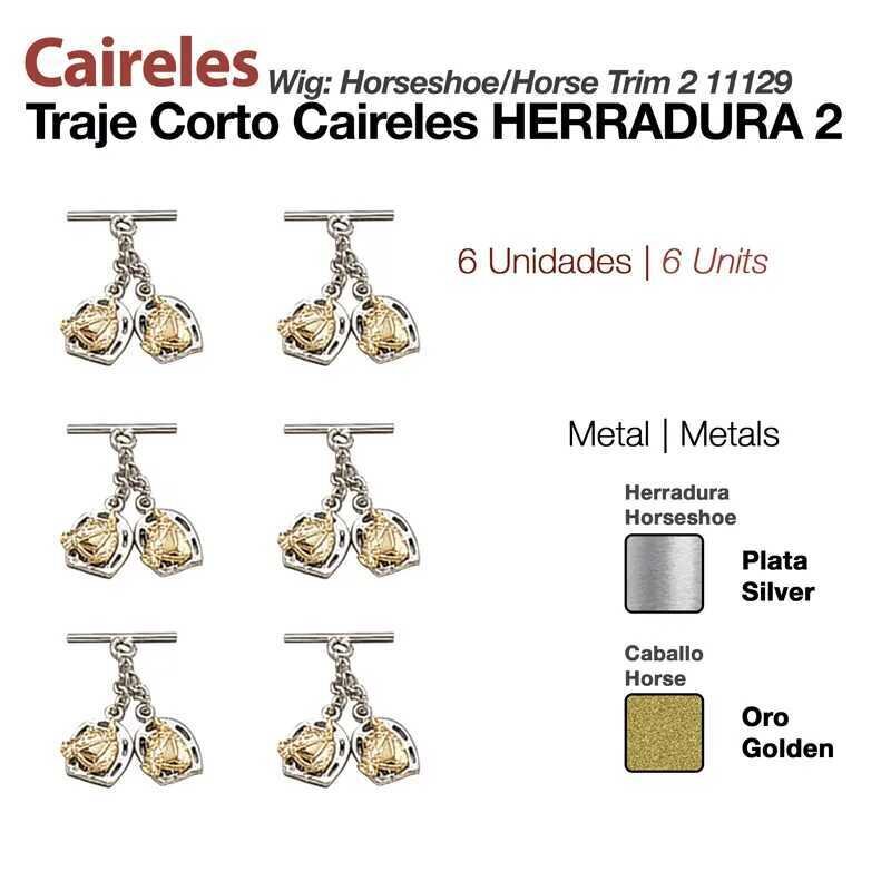 TRAJE CORTO CAIRELES HERRADURA 2 11129 6uds TRAJE CORTO CAIRELES HERRADURA 2 11129 6uds