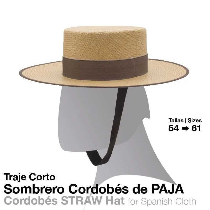 TRAJE CORTO SOMBRERO CORDOB�S PAJA