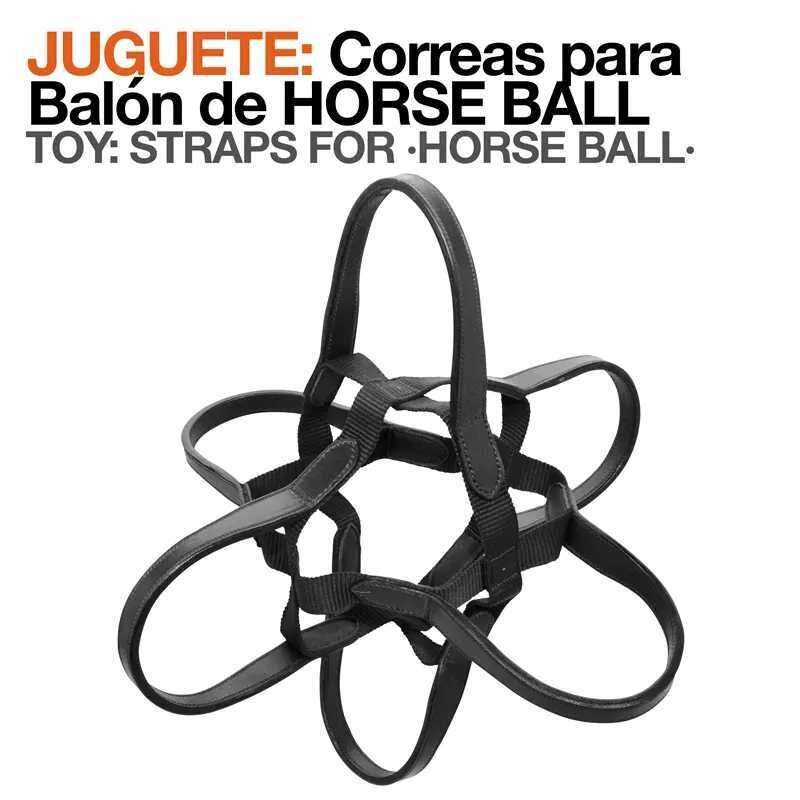 JUGUETE:CORREAS PARA BAL�N DE HORSEBALL