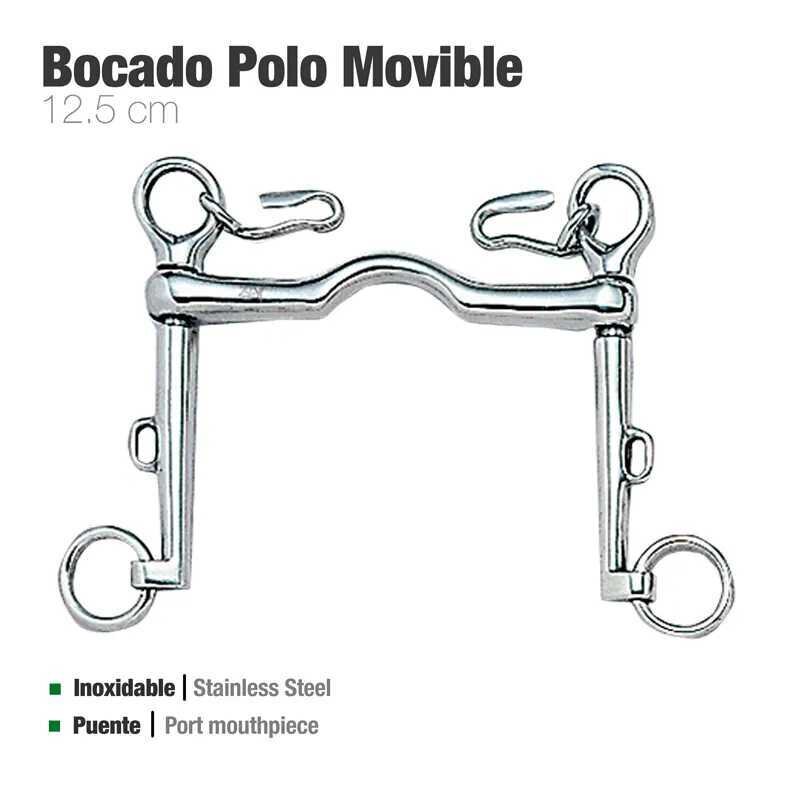 BOCADO POLO MOVIBLE INOX 21253 BOCADO POLO MOVIBLE INOX 21253