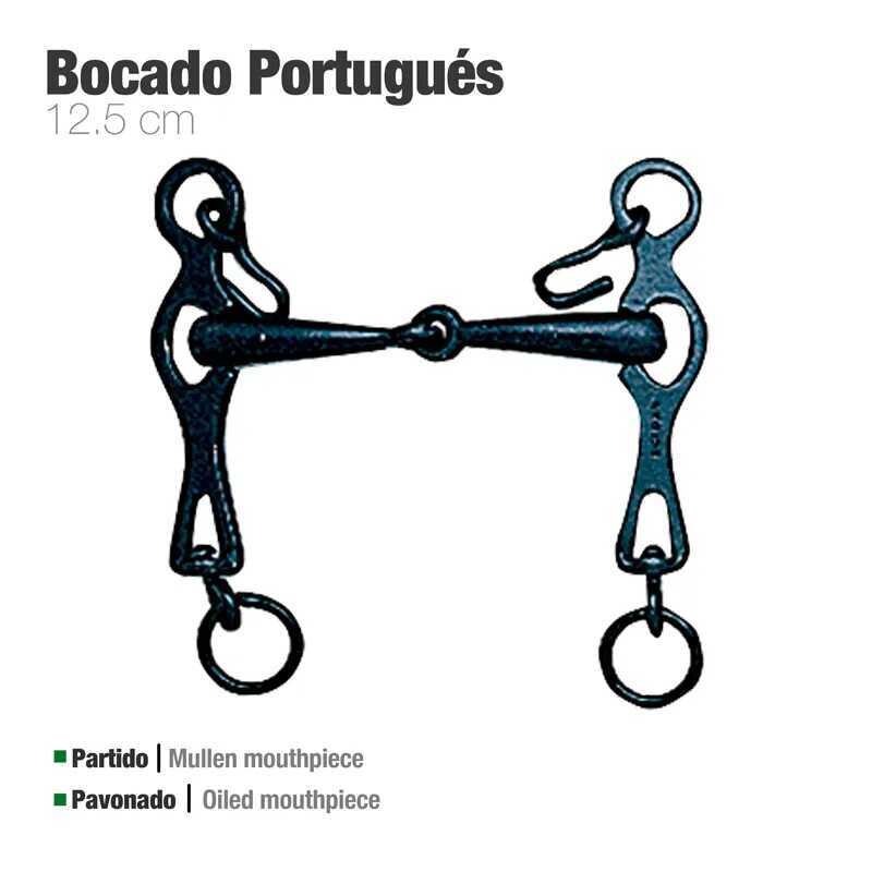 BOCADO PORTUGUÉS FUERTE PARTIDO PAVONADO 12.5cm BOCADO PORTUGUÉS FUERTE PARTIDO PAVONADO 12.5cm