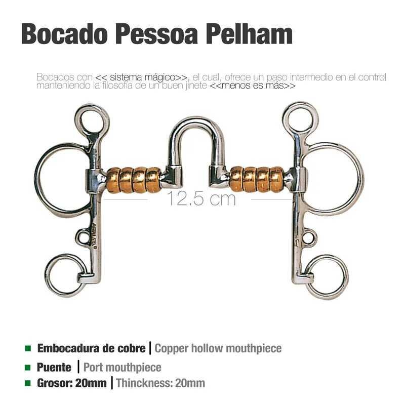 BOCADO PESSOA PELHAM BOLAS PAQ50060213