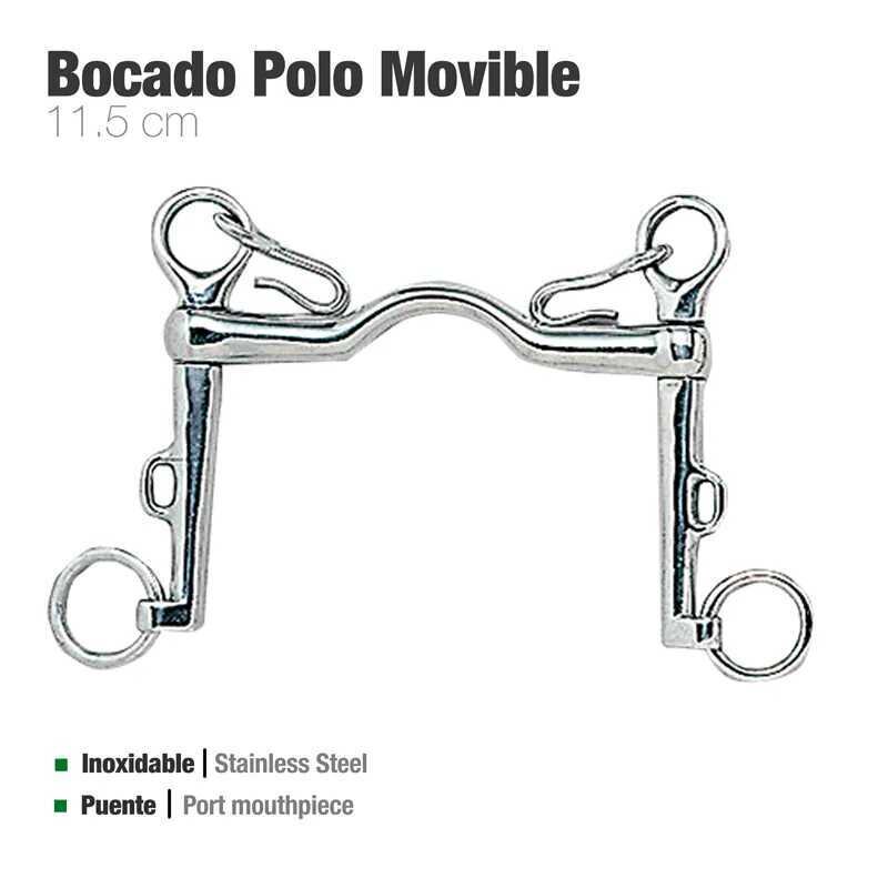 BOCADO POLO MOVIBLE INOX 21253