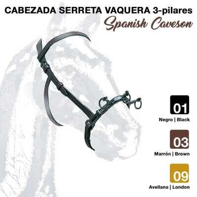 CABEZADA SERRETA VAQUERA 3-pilares