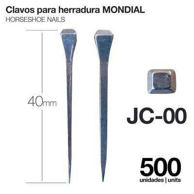 CLAVOS PARA HERRADURA MONDIAL JC-00 500uds