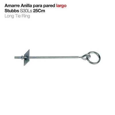 AMARRE ANILLA PARA PARED LARGO STUBBS S30LS 25cm