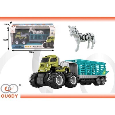 CAMION CON CEBRA