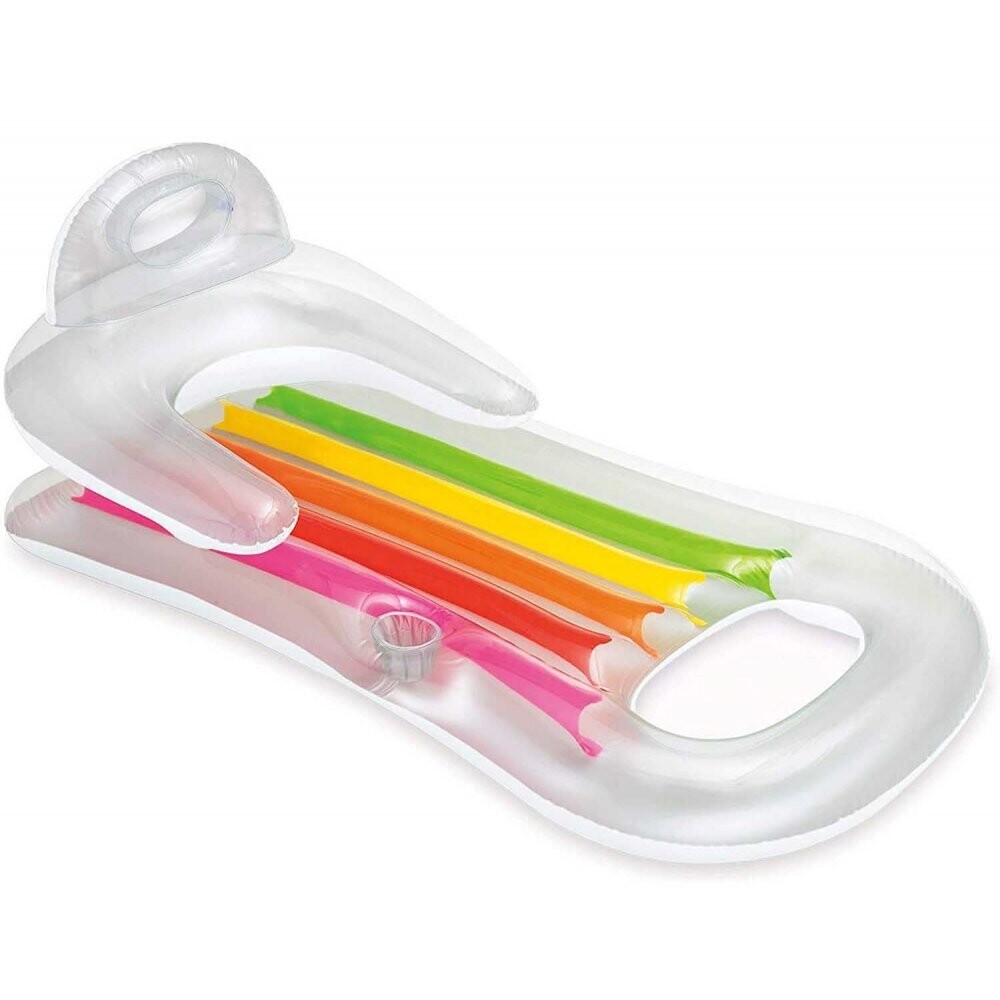 Sillón Hinchable Arco Iris 160x85 cm.