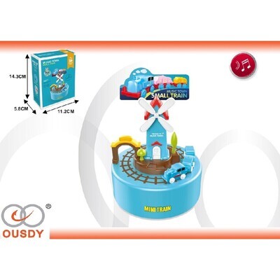CAJA MUSICAL CON FORMA TREN