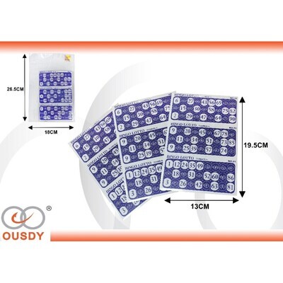FICHAS  DE BINGO 24PCS