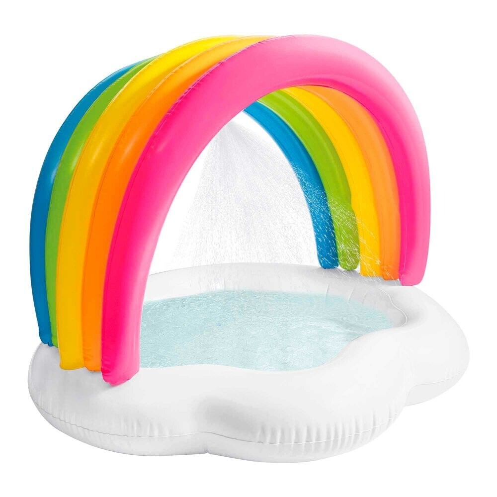 Piscina hinchable Ducha Arco Iris Intex