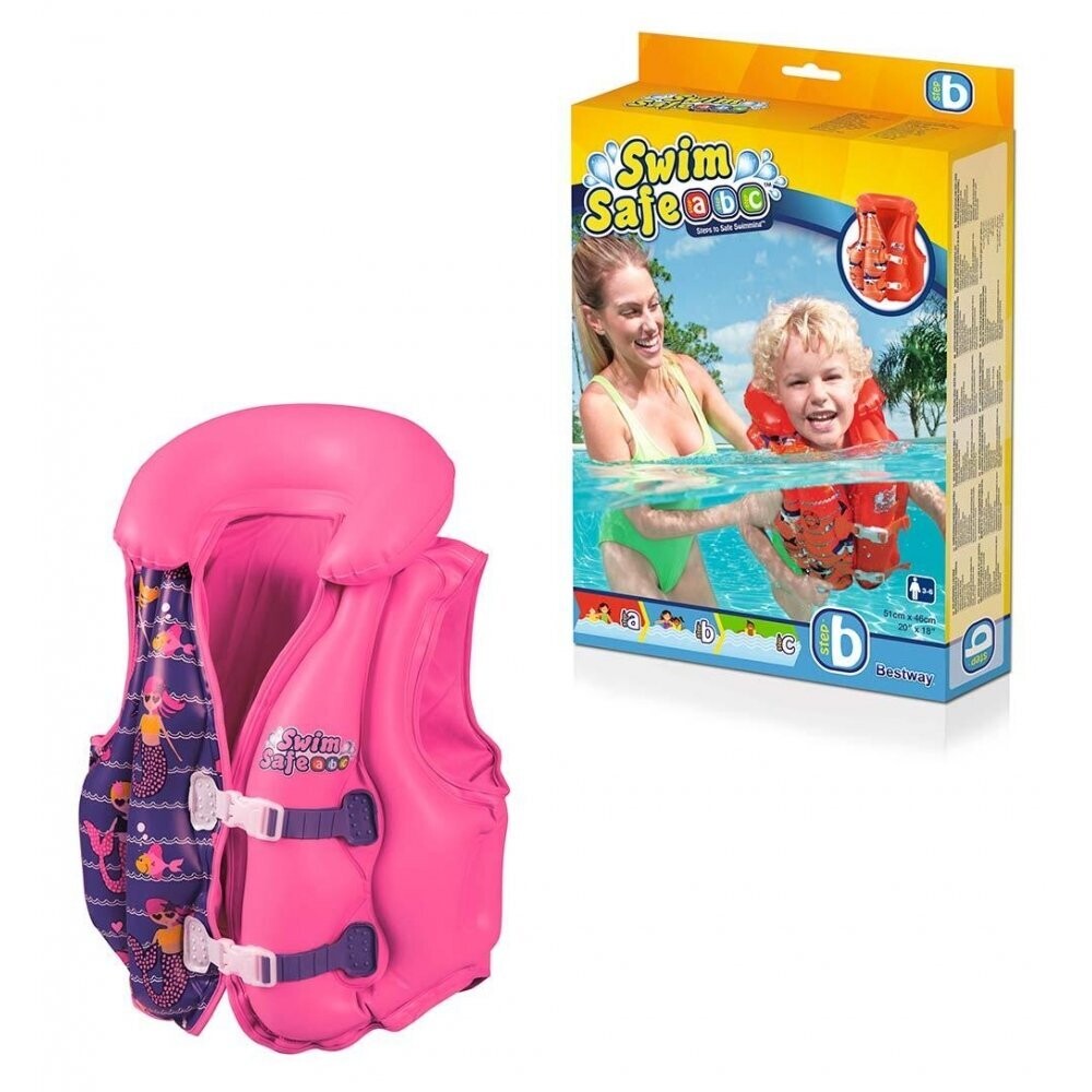 Chaleco hinchable Sirena3-6año51x46 2col