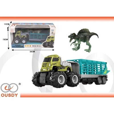 CAMION CON DINOSAURIO