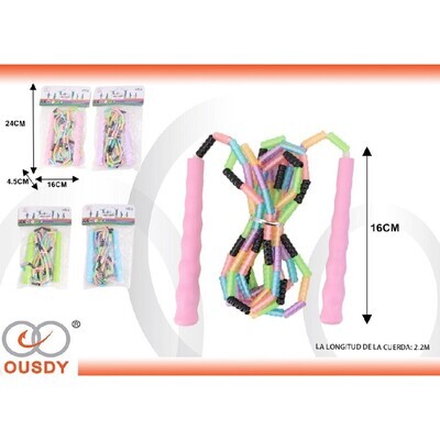 CUERDA PARA SALTAR PLASTICO