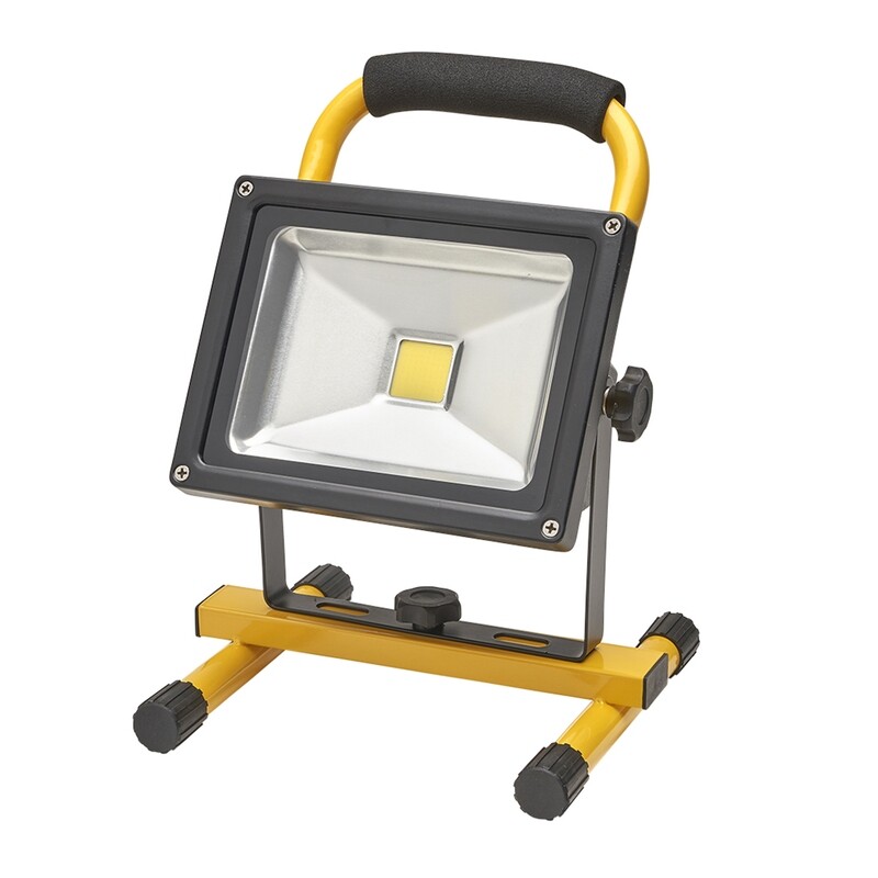 Foco Led 30 Watt. Luz Blanca 4000 K IP 65 900 Lumenes Con Asa de Transporte, Proyector Led Con Asa, Foco Led Trabajo