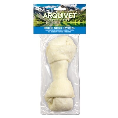Hueso nudo natural - 11 cm (Bolsa 1 ud.)