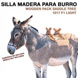 SILLA MADERA PARA BURRO