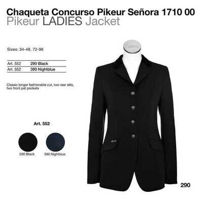 CHAQUETA CONCURSO PIKEUR SEÑORA 1500 00 ART-