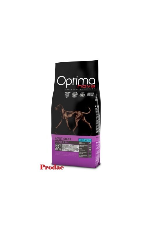 OPTIMA NOVA ADULT GIANT POLLO ARROZ 12 KG.