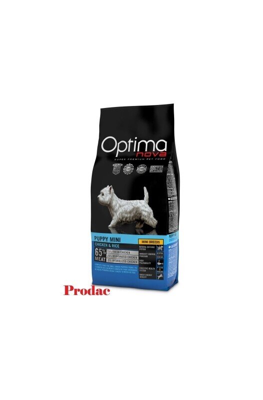 OPTIMA NOVA PUPPY MINI 2 KG. Pollo/Arroz OPTIMA NOVA PUPPY MINI 2 KG. Pollo/Arroz