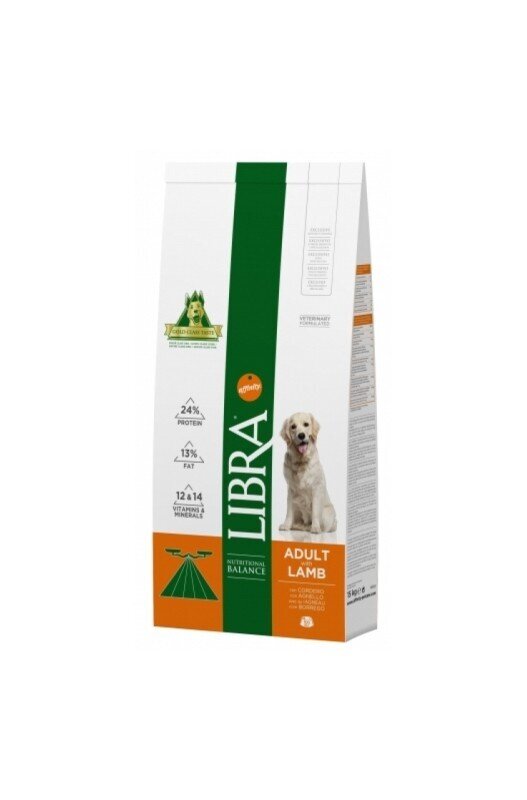 LIBRA DOG ADULT LAMB 15 KG.