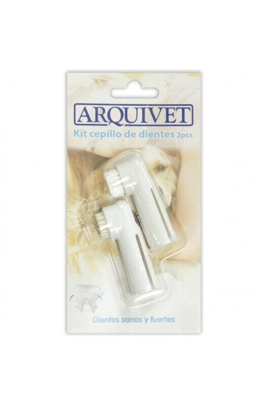 CEPILLO DENTAL PARA DEDO 2 UNIDADES. Arquifresh