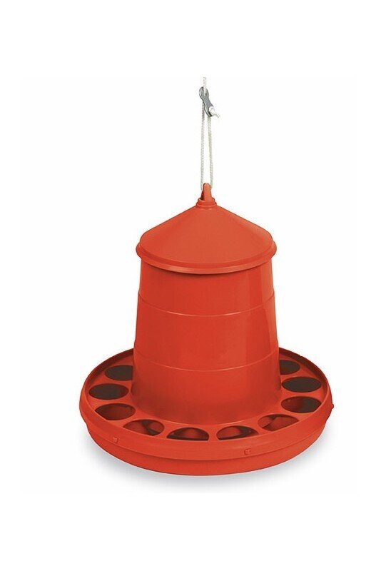 TOLVA PLASTICO AVE 2 KG. ROJO