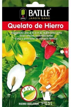 FERT.QUELATO HIERRO PARA 1LT. AGUA 2 unidades