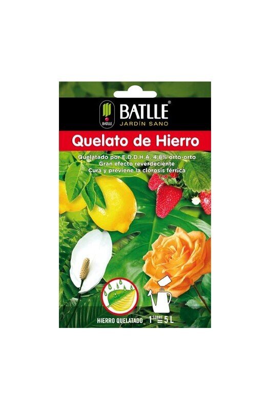 FERTILIZANTE QUELATO HIERRO SOBRE P/5 LTS.  2 unidades