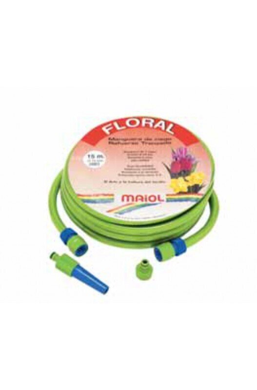 MANGUERA 15mm.25mts.+KIT 5 accesor. FLORAL