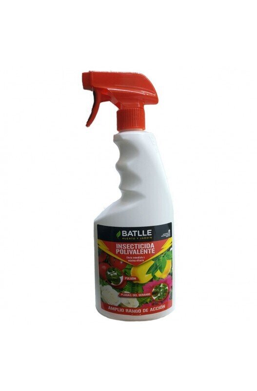 INSECTICIDA POLIVALENTE LISTO USO 750ml. Pistola Pulverizador