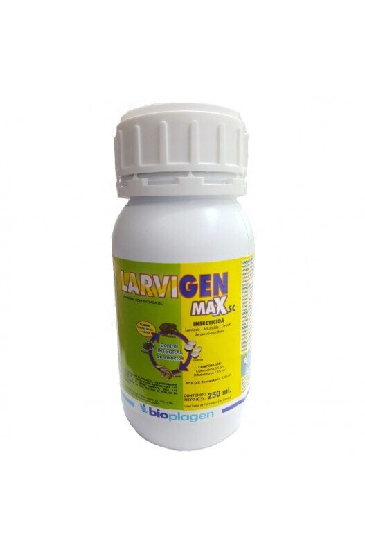 LARVIGEN MAX 250 Ml. (para 25 lts./agua) Larvicida-Ovicida