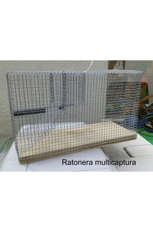 RATONERA MULTICAPTURA CON TRAMPILLA