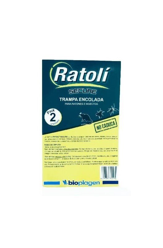 RATICIDA RATOLI TRAMPA ENCOLADA 2 UDS.