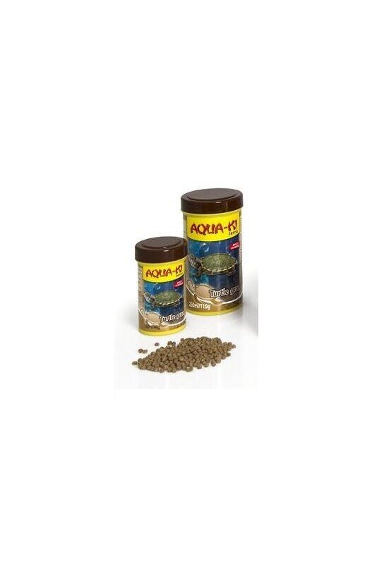 AQUA-KI TURTLE GRANULO 40gr. Pienso para tortugas granulado.
