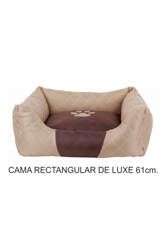 CAMA RECTANGULAR DE LUXE 61cm. 61 x 45 x 13 cm