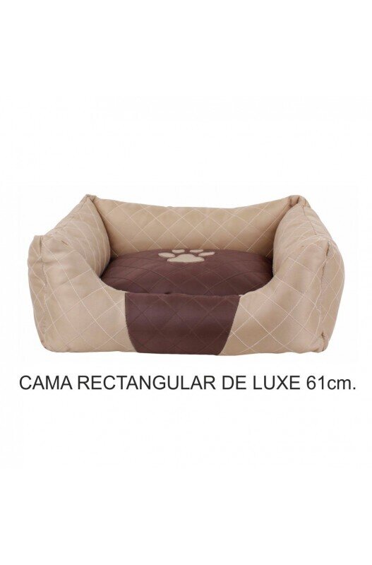 CAMA RECTANGULAR DE LUXE 75cm. 75 x 60 x 13cm.