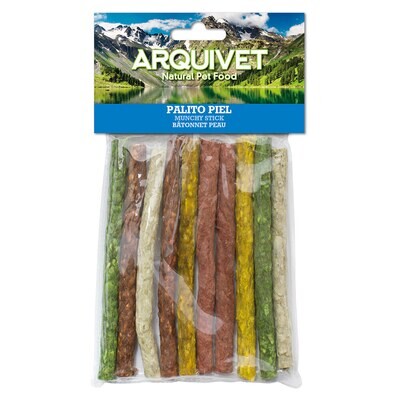 Palito piel surtido - 12 cm (Bolsa 10 uds.)