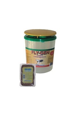 TRAMPA ATRAPAMOSCAS CON CEBO. Fly-gen