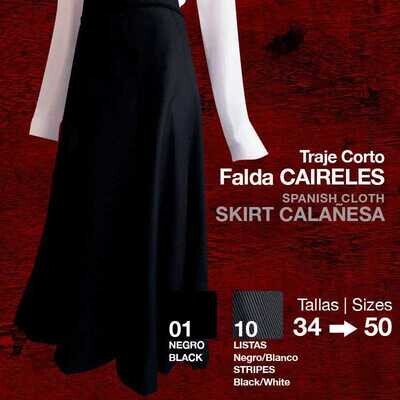 TRAJE CORTO FALDA CALA�ESA
