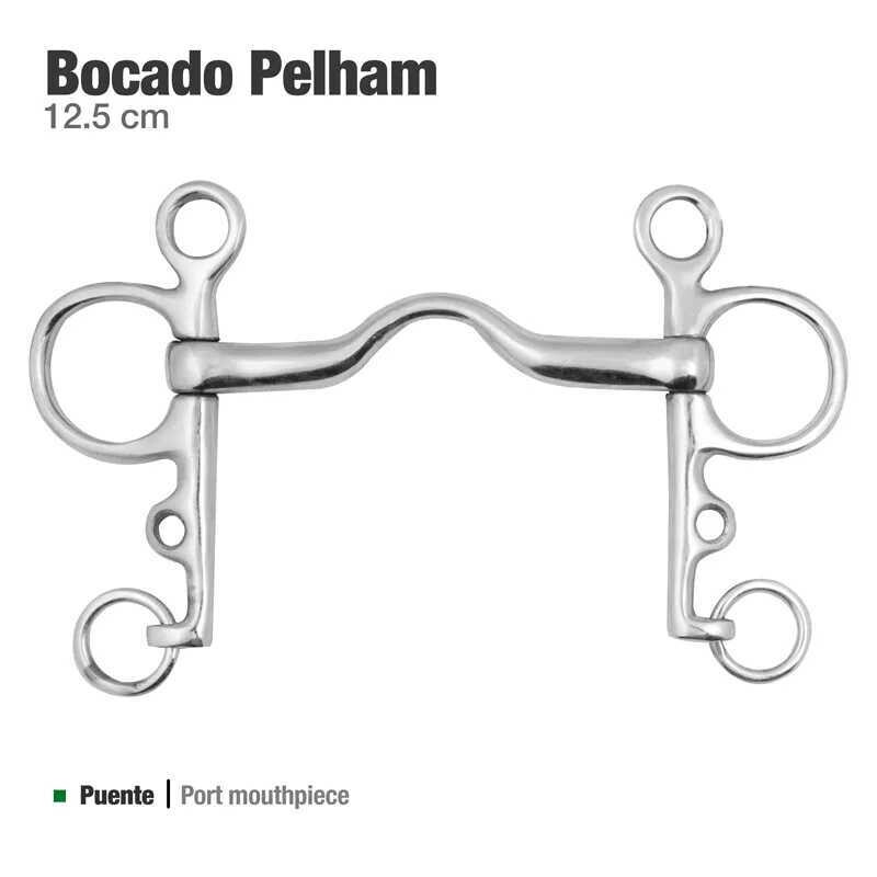 BOCADO PELHAM PUENTE ECONÓMICO L14-15J