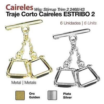 TRAJE CORTO CAIRELES ESTRIBO 2 2468/43 6uds
