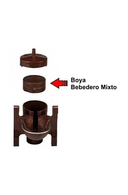 BOYA BEBEDERO MIXTO 4 UDS