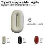 TOPE GOMA PARA MARTINGALA 875 6 unidades