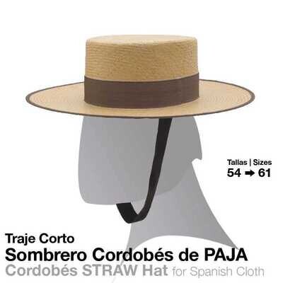 TRAJE CORTO SOMBRERO CORDOB�S PAJA