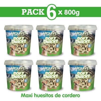 Pack  6 Maxi huesitos de cordero 800 gr
