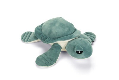 K&BZ PELUCHE  TORTUGA DALEY JUGUETE PERRO VERDE, 34X33X10 CM