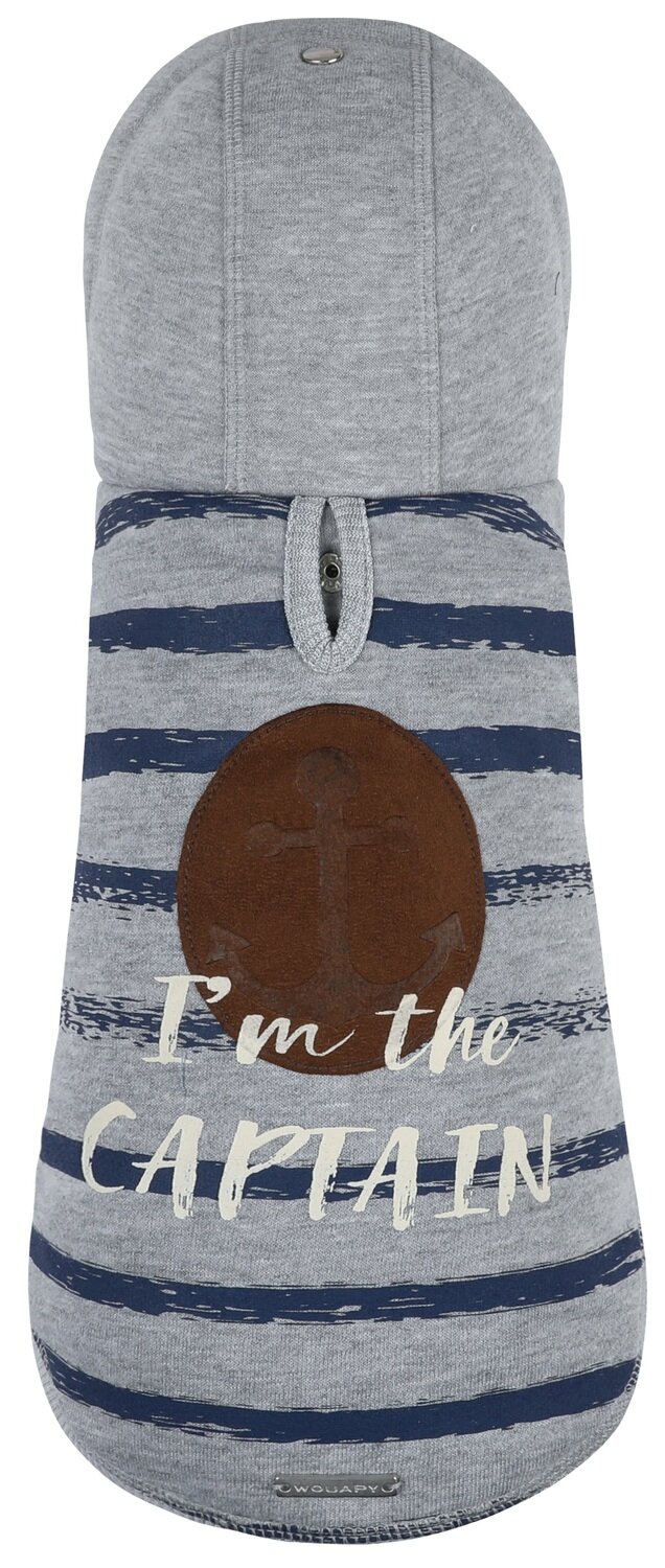 ABRIGO FANT HOODIE CAPTAIN GRIS