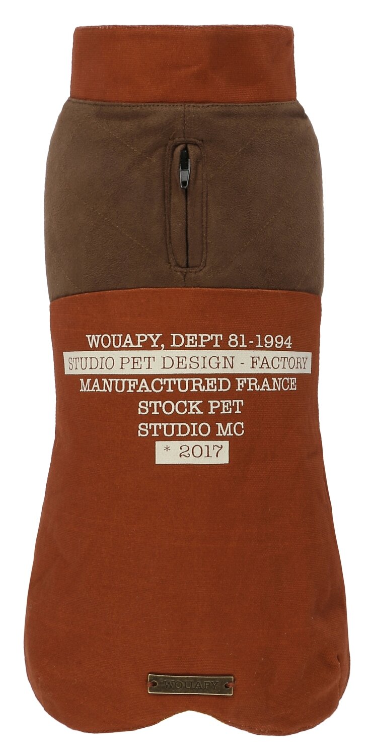 ABRIGO FANT STOCK MC ROJO